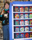 Sharon Fry, Eye Spy Bug Jars Baby Quilt for Neighbor